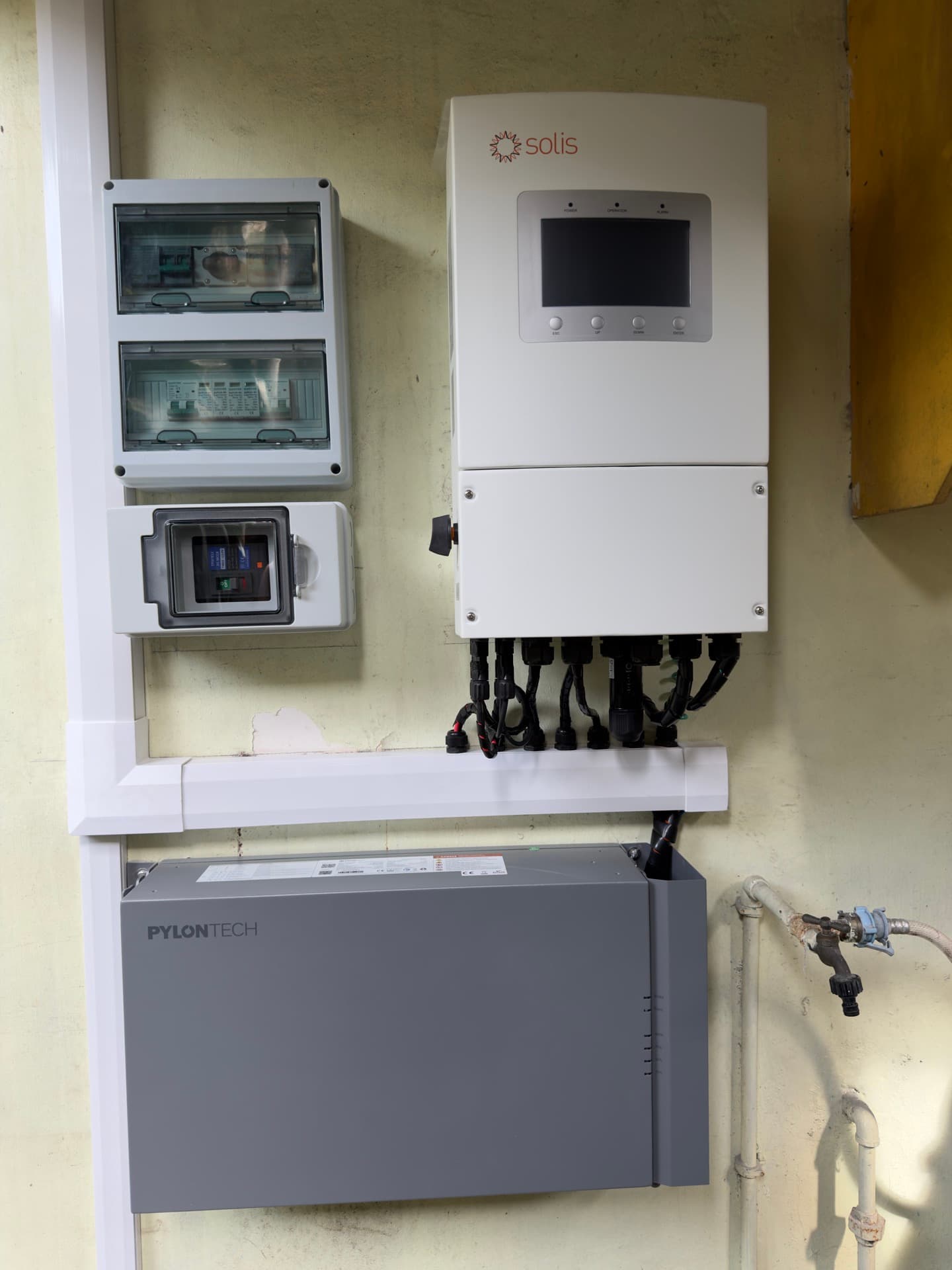 2nd 5KW Solar PV Hybrid System - Solar Spartz Industries view 2