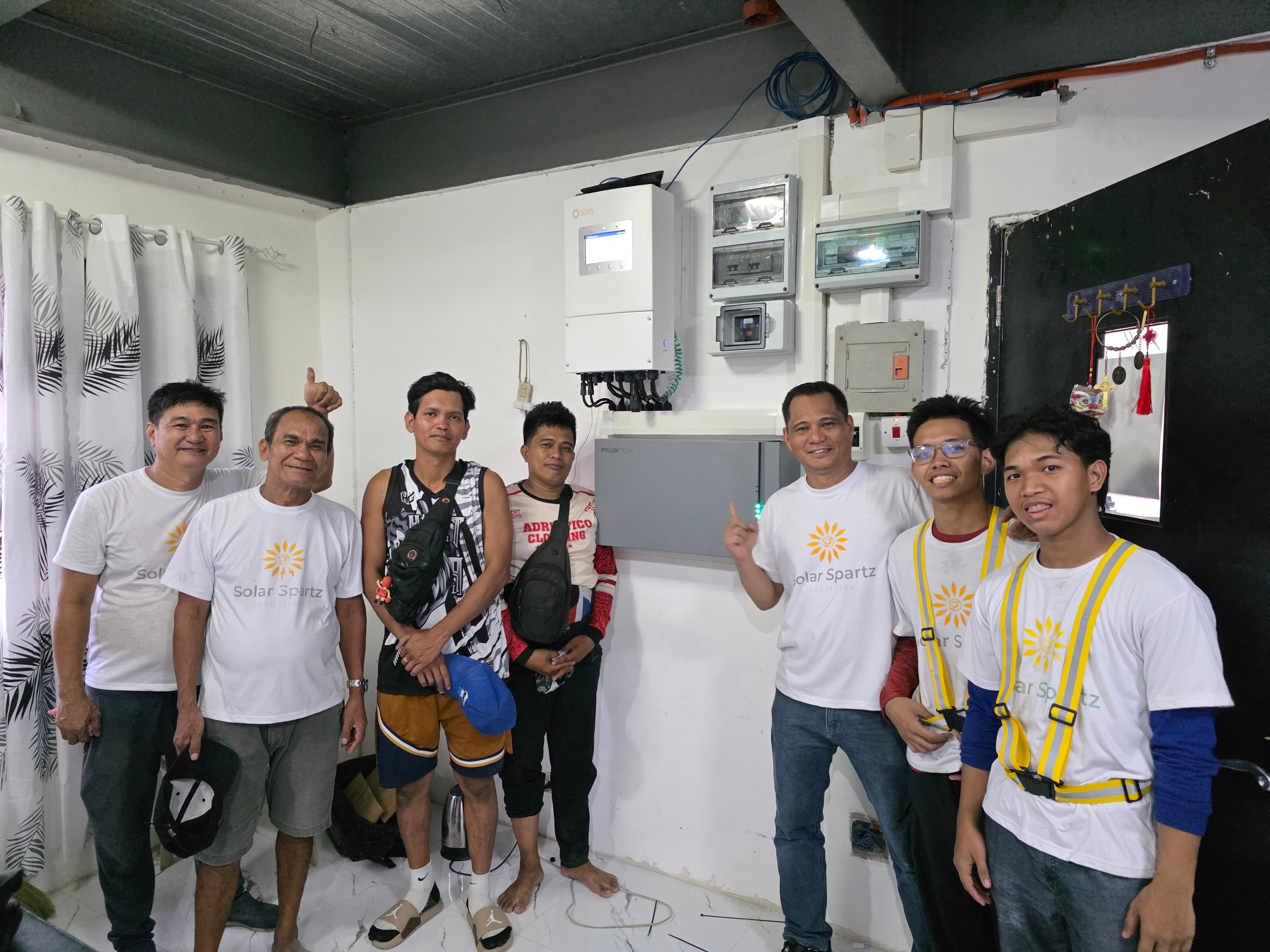 3rd 5KW Solar PV Hybrid System - Solar Spartz Industries view 4