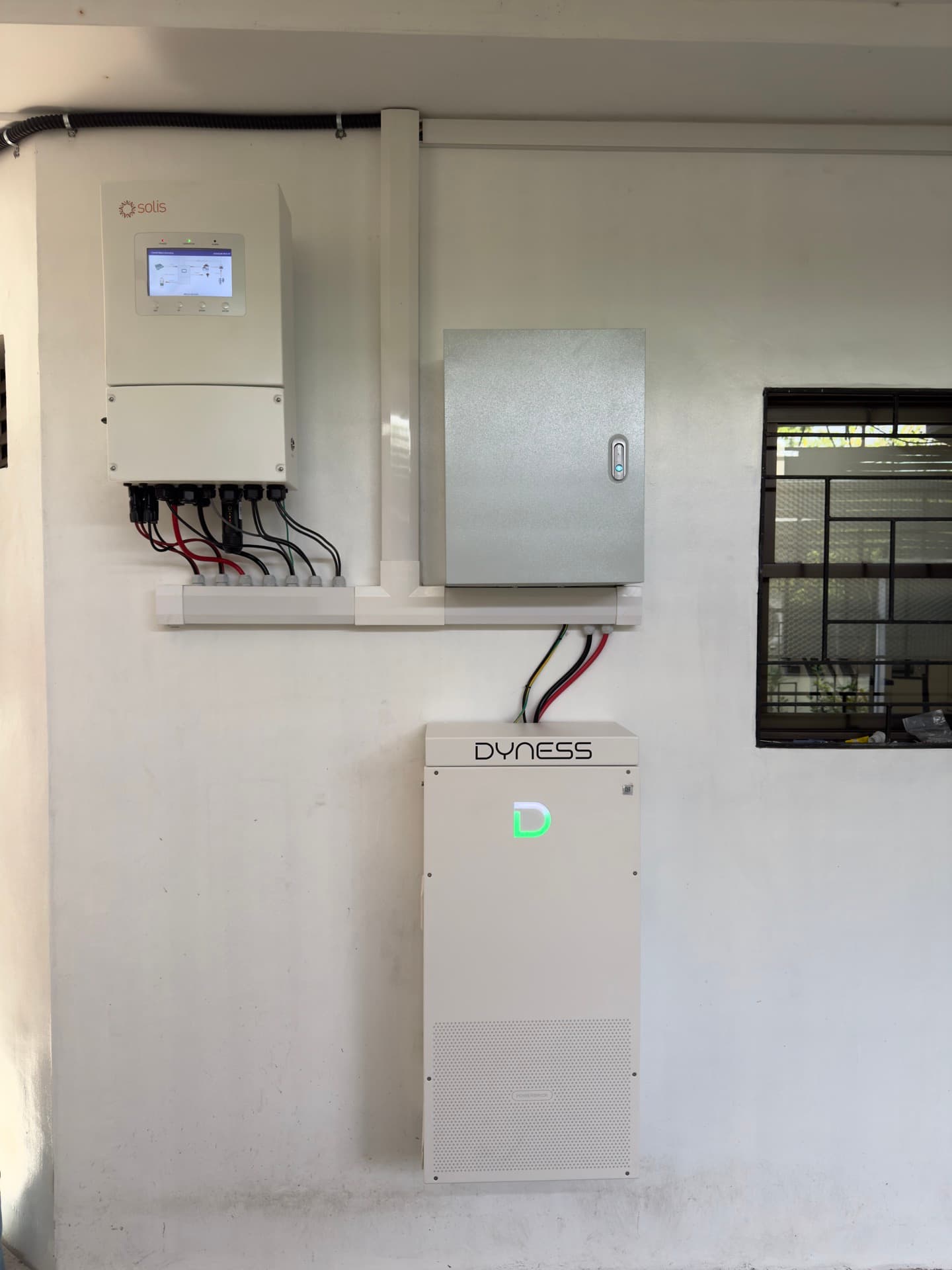 Pilot Project 6KW Solar PV Hybrid System - Solar Spartz Industries view 2
